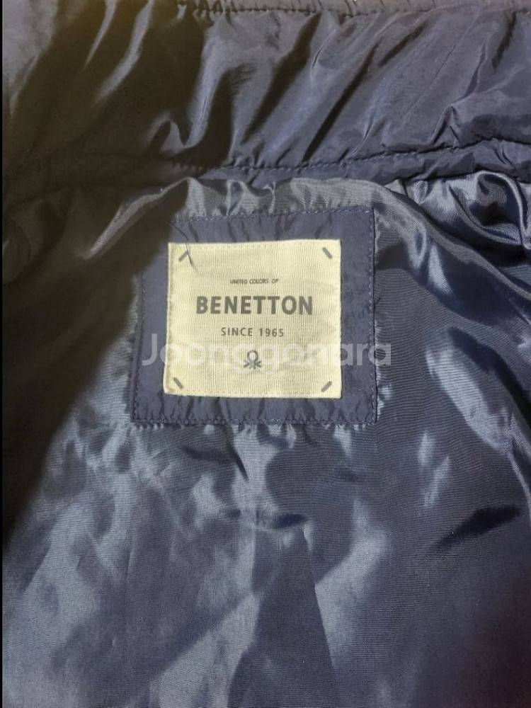 베네통 퀼팅자켓 145--2