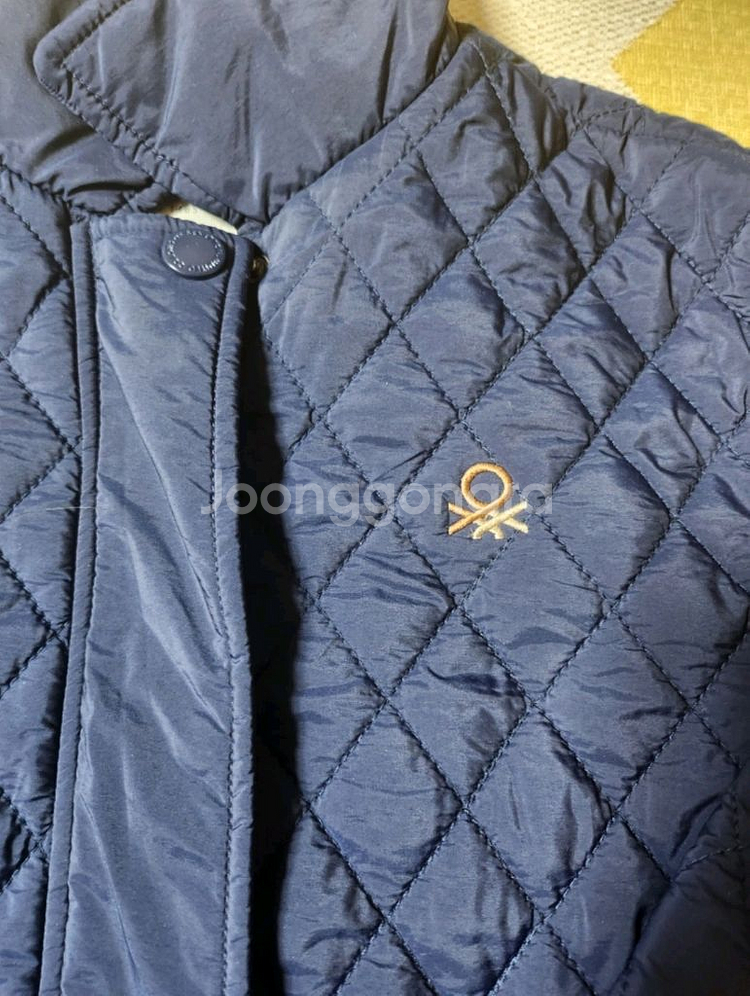 베네통 퀼팅자켓 145--1