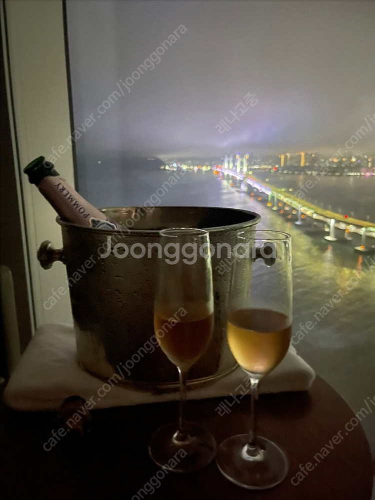 부산불꽃축제 파크하얏트부산 오션뷰킹 광안대교 야경1박--5