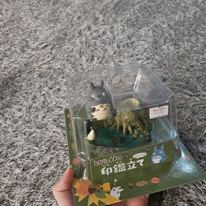 지브리 토토로 도장/펜꽂이 피규어 미개봉