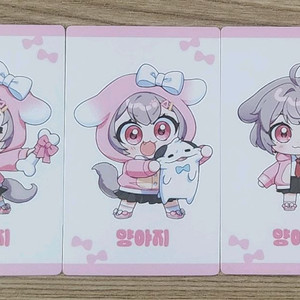 양아지 SD 포토카드 3종