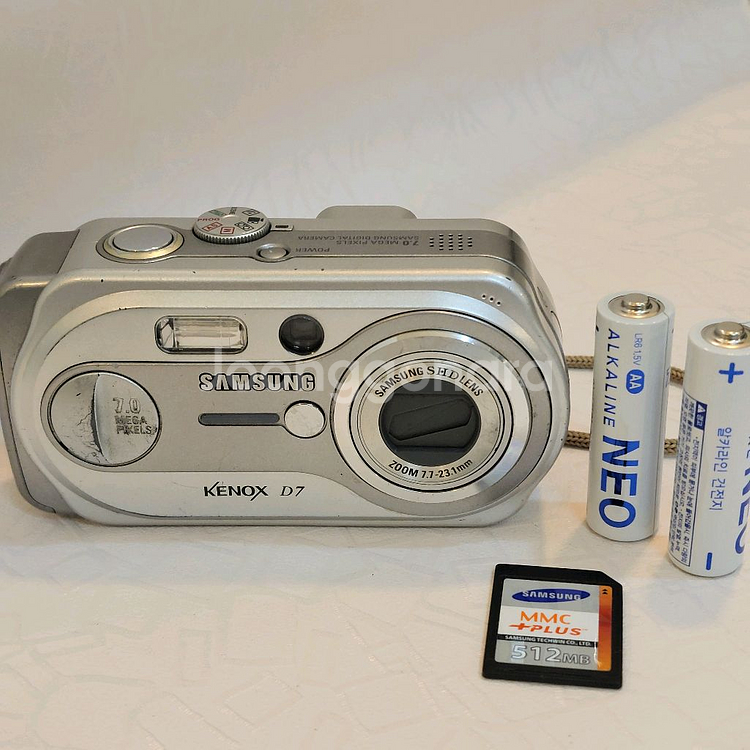 삼성 디카 KENOX D7 줌 7.1-23,1mm--0