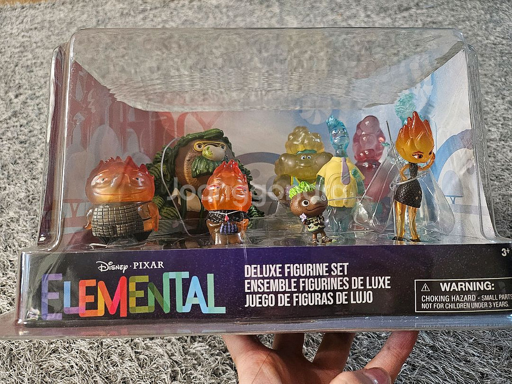 디즈니 픽사 엘리멘탈 디럭스 피규어 세트--0