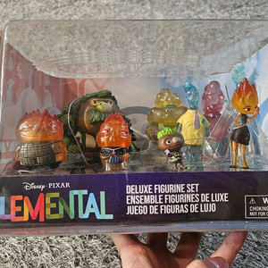 디즈니 픽사 엘리멘탈 디럭스 피규어 세트