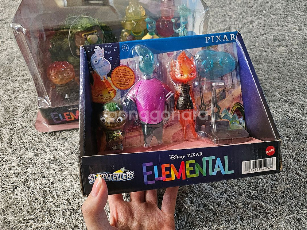 디즈니 픽사 엘리멘탈 디럭스 피규어 세트--3