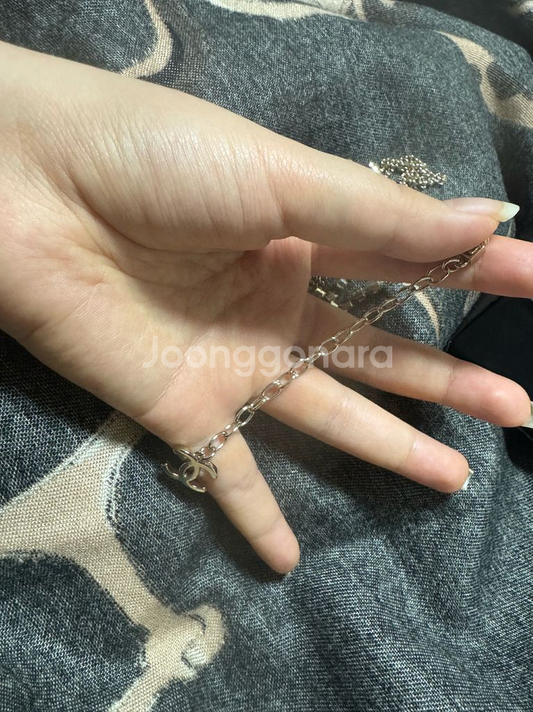 샤넬 정품라인(새제품) 목걸이--4