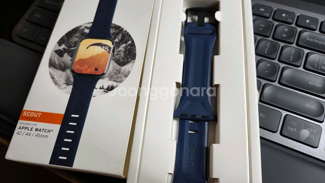 UAG 애플워치 스트랩 42/44/45mm 2개--3