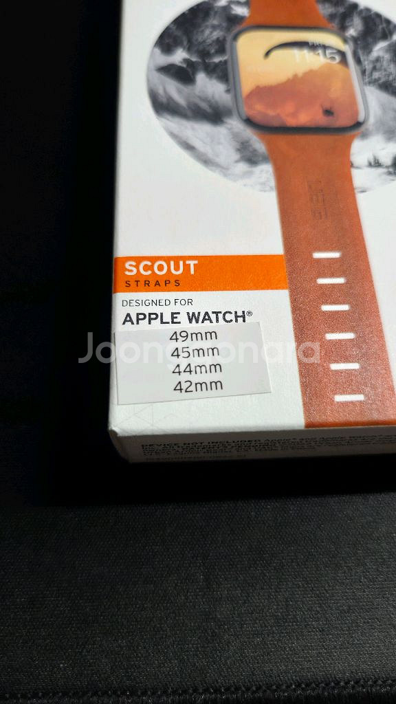 UAG 애플워치 스트랩 42/44/45mm 2개--1