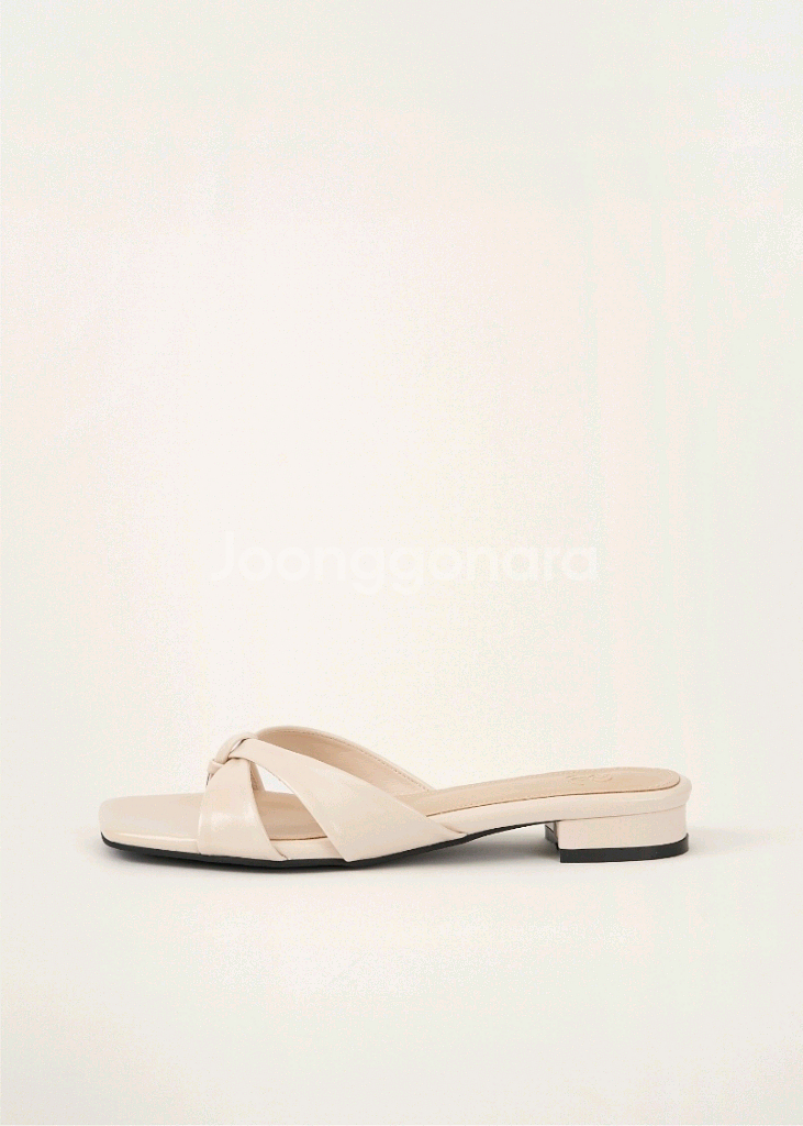 시에 세리에 타이 뮬 블랙 1.7cm 260--1