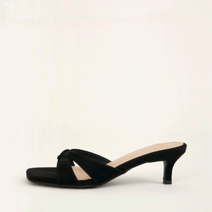 시에 세리에 타이 뮬 블랙 5cm 255