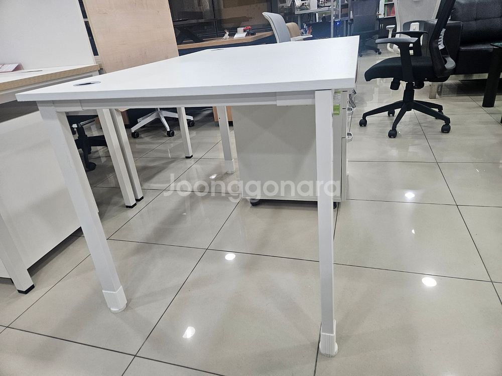 [신품]화이트 사무용책상 강남전시장 사무용가구--7