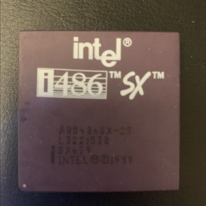 486SX-25 CPU