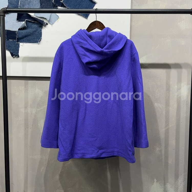 (105) MSGM 캐주얼 버진울 후리스 후드티--3