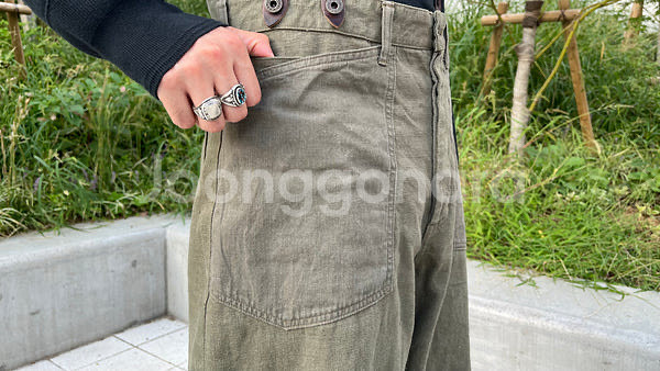 [새제품] 나이젤카본 덱 데님 팬츠 / 더블알엘 올드조--5