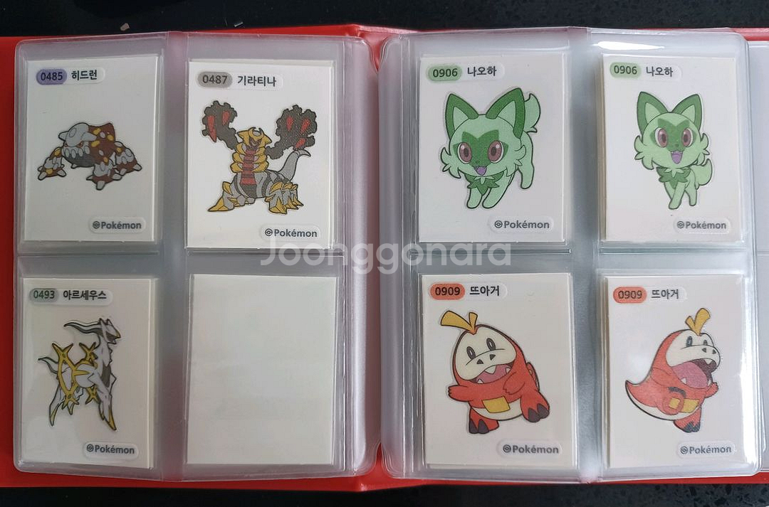 포켓몬 할로윈,러블리,호빵,4,9세대 띠부씰 띠부실--7