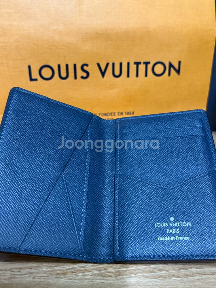 루이비통 포켓 오거나이저 타이가 네이비 M30293--2