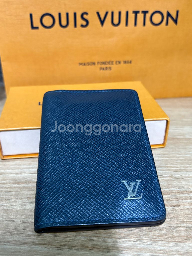 루이비통 포켓 오거나이저 타이가 네이비 M30293--1