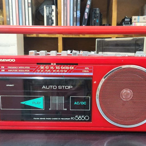 (고장) 대우 RC-5850 레트로 카세트