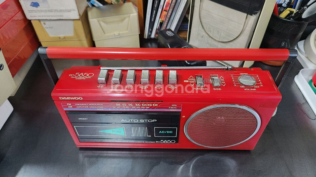 (고장) 대우 RC-5850 레트로 카세트--1