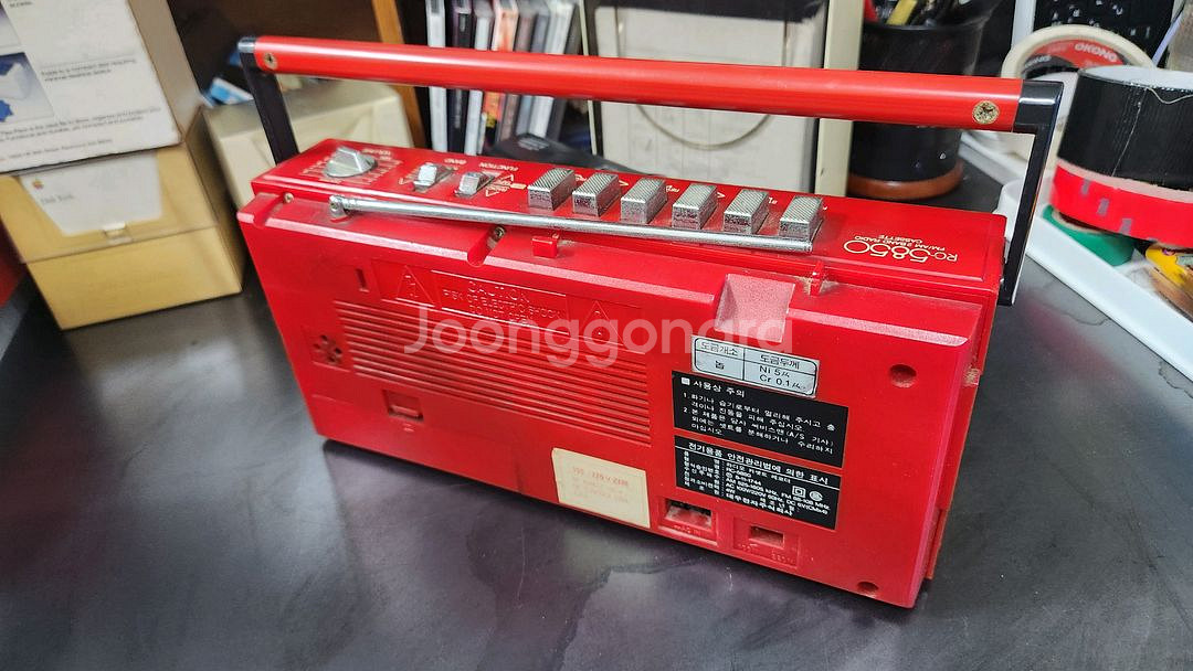 (고장) 대우 RC-5850 레트로 카세트--2