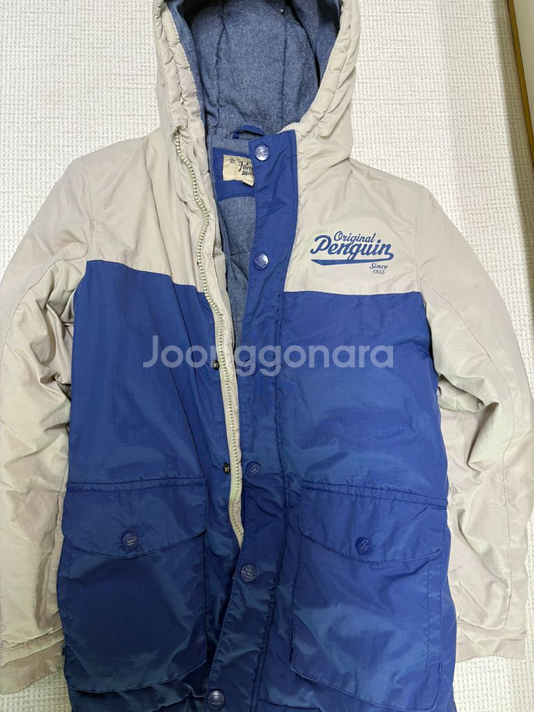 오리지널펭귄 남아 패딩 150사이즈--3