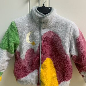 데님인더박스 뽀글이 리버시블 130