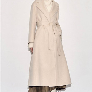 한섬 23fw 타임 캐시미어 블렌드 벨티드 코트