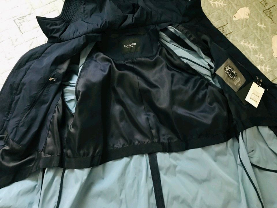 (새상품) SONGZIO 송지오 옴므 후드 트렌치코트--3