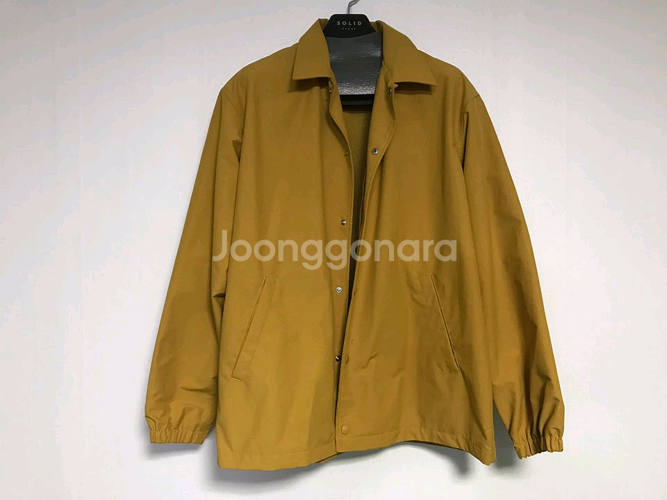유니클로 JAPAN 머스타드 코치 자켓 XL 105--0