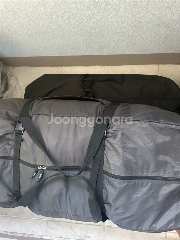 노스피크 퍼시픽오션 레이븐그레이 텐트 풀세트 팝니다--1