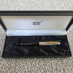 몽블랑 1441 솔리테어 듀에 실버 M 만년필