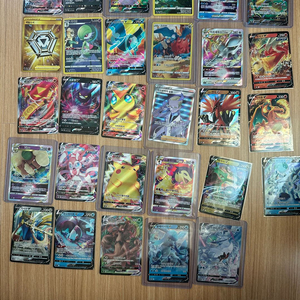 레쿠쟈V sr,에브이V sr 외 v,vmax 포켓몬카드