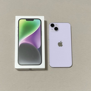 아이폰14플러스 퍼플 128GB 풀박스