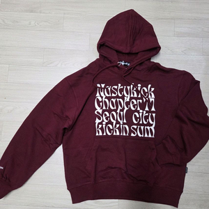 새상품 네스티킥 후드티M-남녀공용