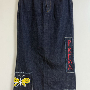 히스테릭글래머 오존커뮤니티 데님 롱스커트