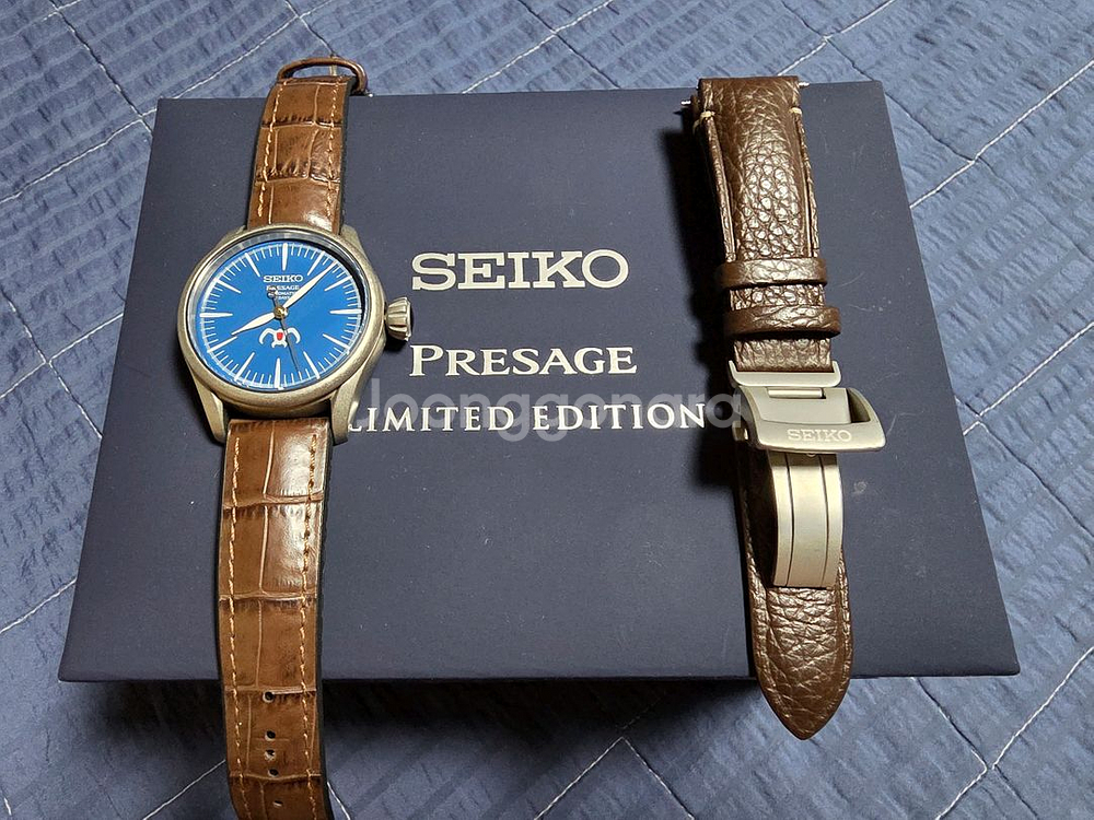 세이코 오토매틱 한정판 지브리 바람의계곡 나우시카 24--3