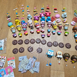 브레드이발소 피규어 미니컵케익 피규어 일괄 아동식책 덤 72000원