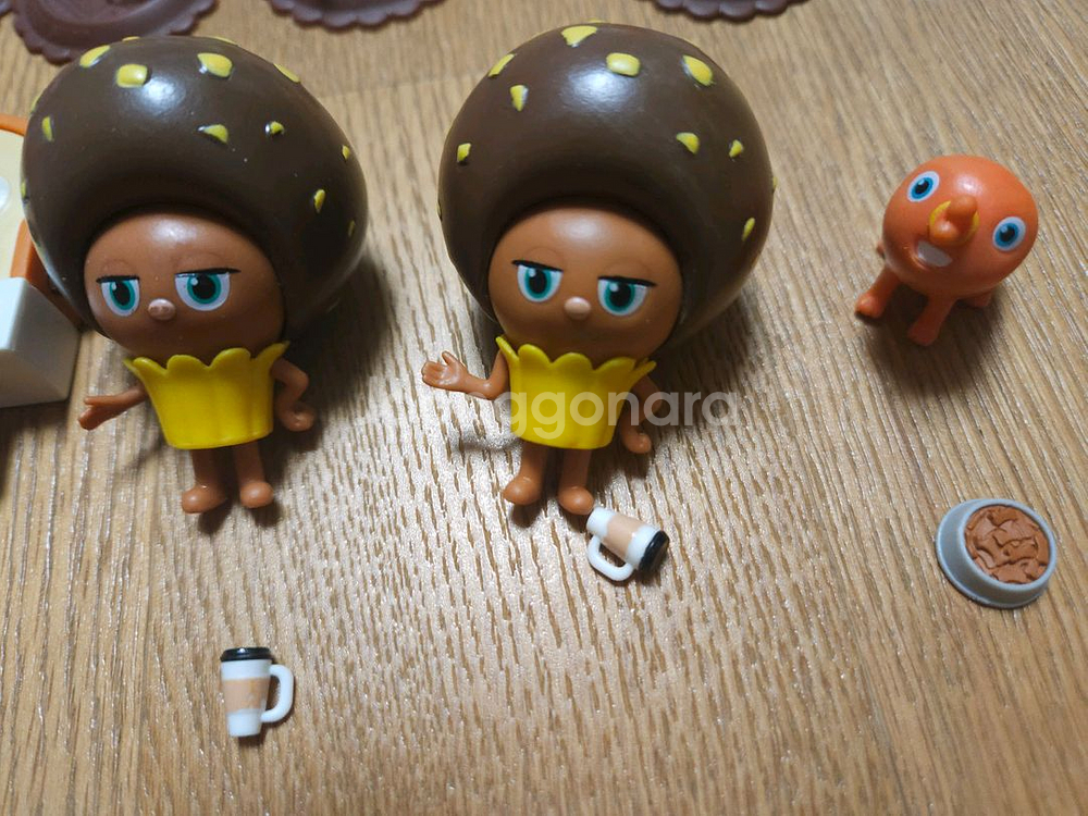 브레드이발소 피규어 미니컵케익 피규어 일괄 아동식책 덤 72000원--6
