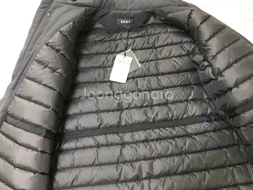 (새상품) DKNY 구스다운 패딩코트 다크네이비 105--2
