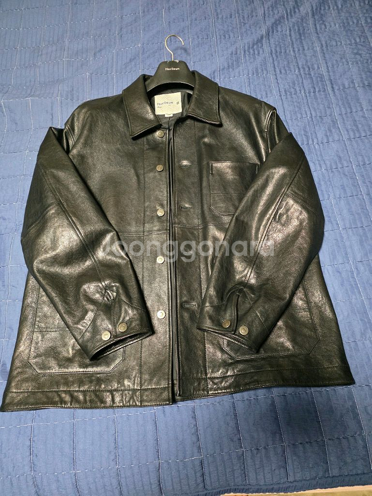 24fw 홀리선 아카디아 레더 워크자켓 사이즈 L 10--3