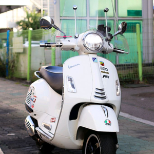 베스파 gts125 ABS 2021년식 오토바이 판매