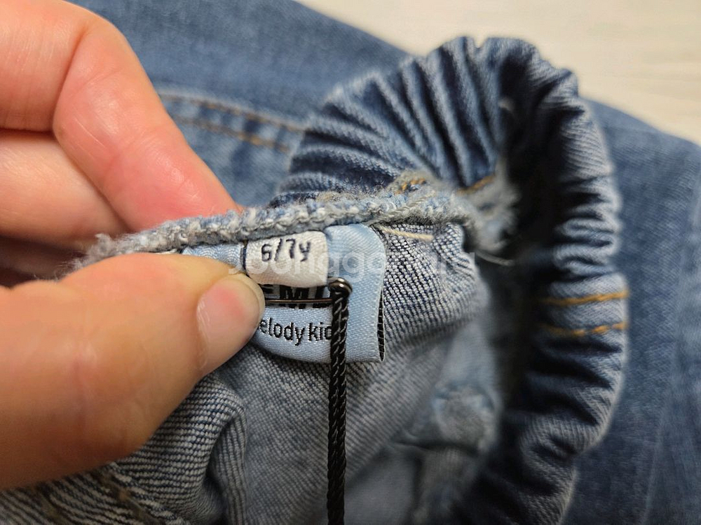 가격내림) 조이멜로디 청바지 120사이즈 새상품--9