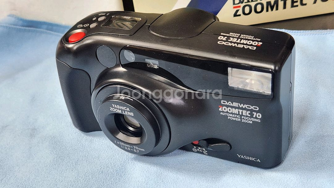 (미사용 풀박스) 대우야시카 ZOOMTEC 70 필름카--1