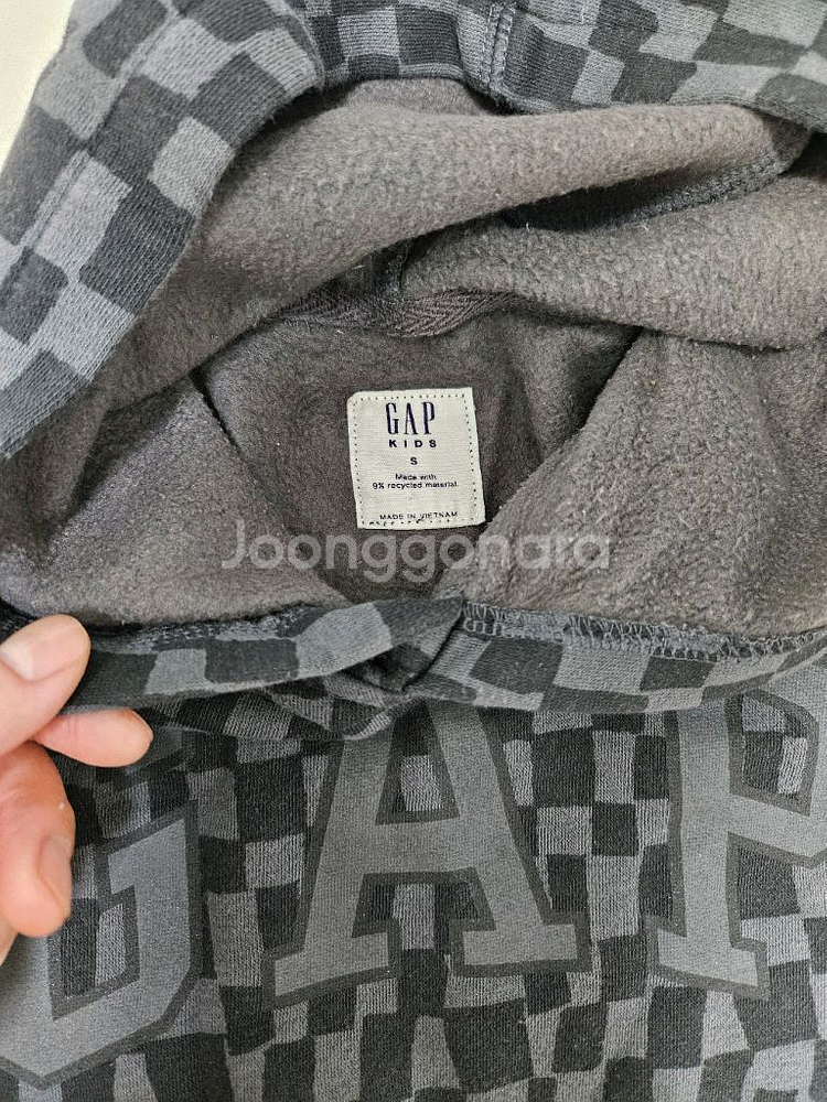 유아 갭후드티s+기모바지2+장갑+털모자 일괄1만원--2