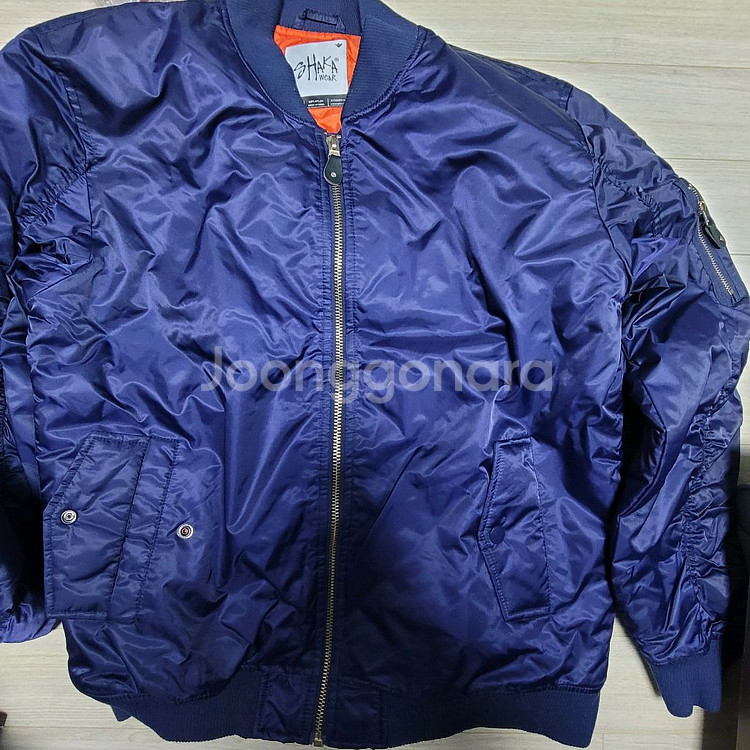 샤카웨어 봄버 자켓 야구 잠바 블루종 XL 105--10