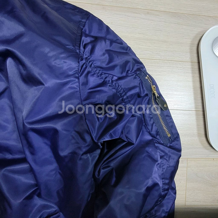 샤카웨어 봄버 자켓 야구 잠바 블루종 XL 105--12