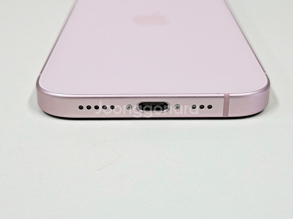 아이폰15 128기가 핑크 배터리 90% S급 자급제--7