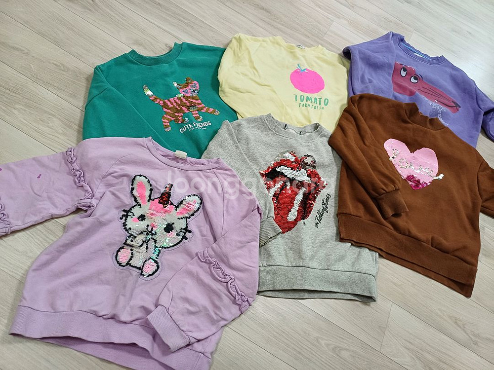 여아겨울옷 130(8개)--0