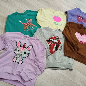 여아겨울옷 130(8개)