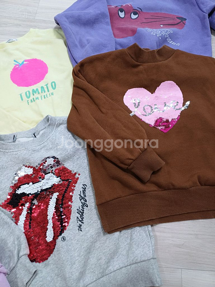 여아겨울옷 130(8개)--3